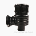 Turbo purge blowdown valve black aluminum